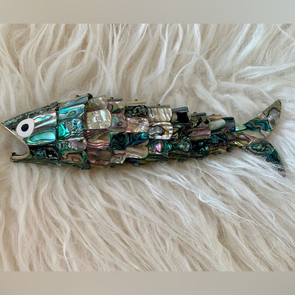 Los Castillo Other - Vintage Abalone Fish Bottle Opener